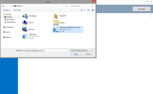 Open Outlook 2016 OST files without Outlook